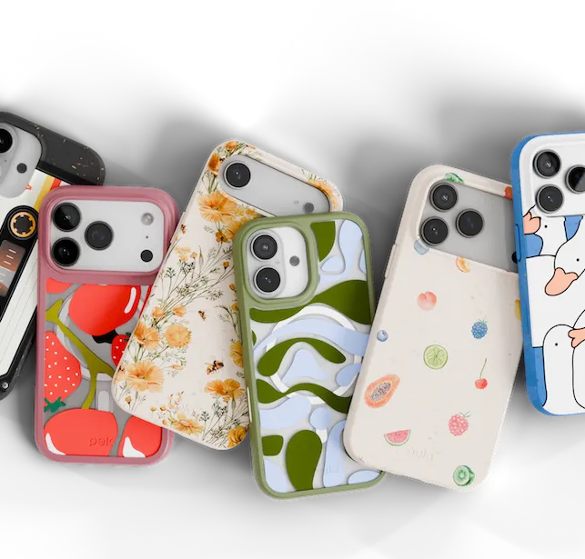 Clear iPhone 16 Pro Case with Black Ridge